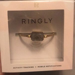 Ringly NWT Backstage Quartz Activity Bracelet S/M